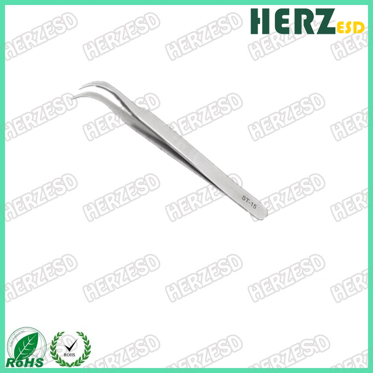 China Supplier Assembly Tools Type Antistatic Tweezers ST-15