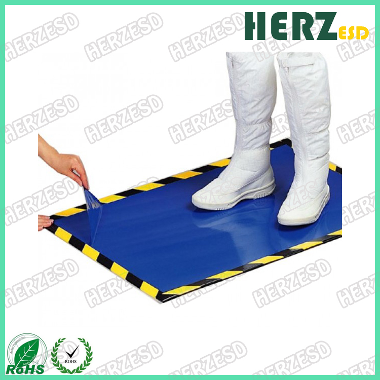 HZ-30618 Cleanroom Stick Mat/Easy Peal Off Tacky Mat with 30 Sheets