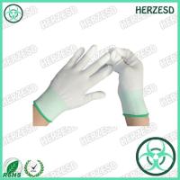 HZ-4505F ESD PU Tip Nylon Gloves