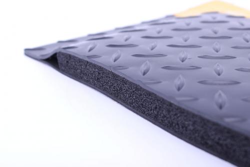 ESD Yellow And Black Antifatigue Mat