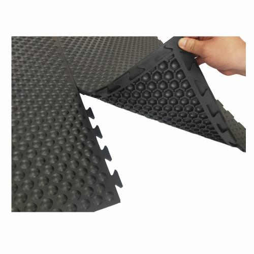 Anti Fatigue Bubble Floor Mats Industrial Antistatic Interlock Non-Slip Rubber Mat