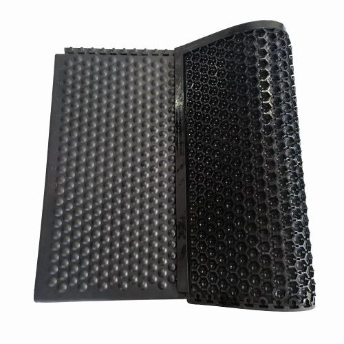 Anti Fatigue Bubble Floor Mats Industrial Antistatic Interlock Non-Slip Rubber Mat