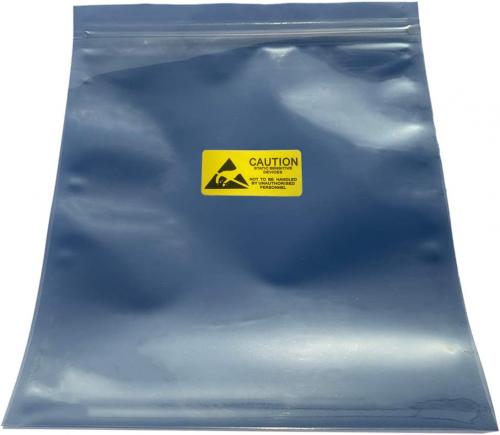 Anti Static Shielding Bag With Ziplock Resealable ESD Shielding Bags Anti Static Zip Lock Bags