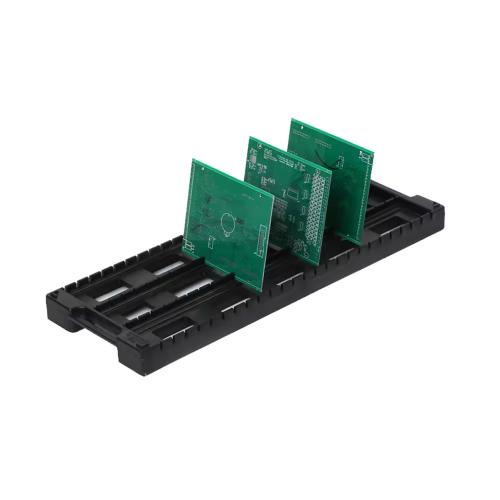 I-Type Antistatic ESD Circulation Rack Shelf PCB Rack Circuit Board Storage Holder 25 Slot Storage Stand Frame ESD Shelf