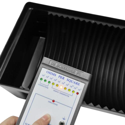 ESD Plastic SMT Reel Box Tray PCB ESD Plastic Trays Storage Rack Insert Plate Antistatic Tray ESD Storage Box