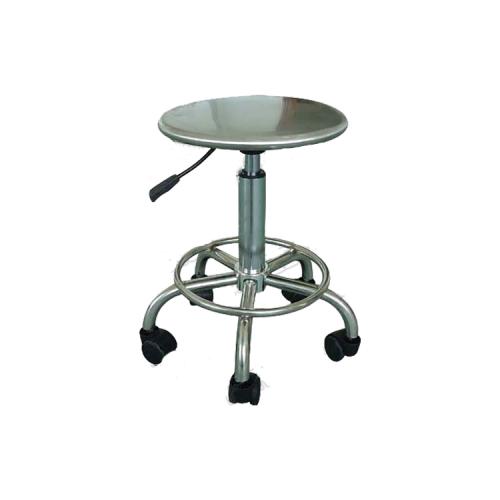 Stainless Steel Office Adjustable Stool Lab Esd Chair Cushion Antistatic Chair