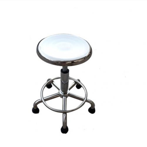 Stainless Steel Office Adjustable Stool Lab Esd Chair Cushion Antistatic Chair