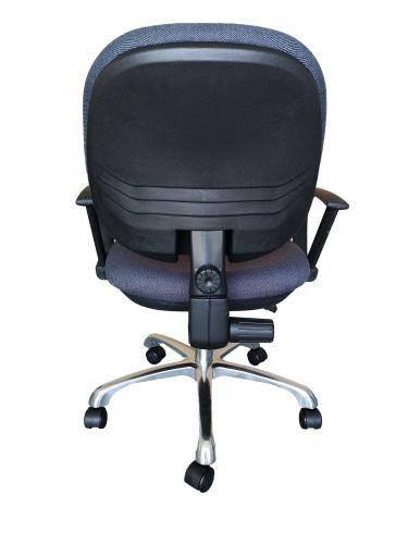 ESD Chair PU Foamed Fabric Surface with Conductive Wheels