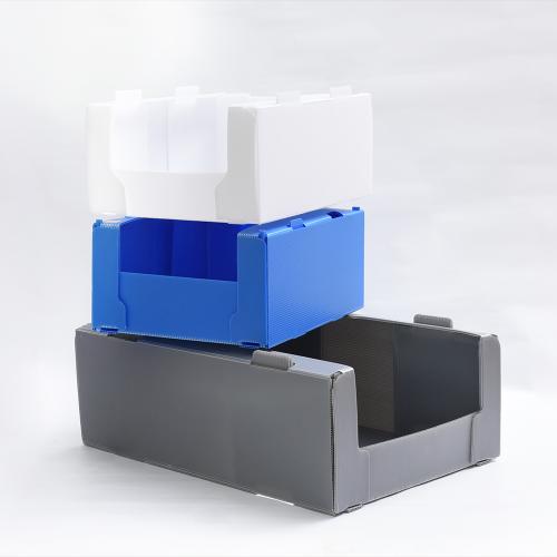 Polycarbonate Picking Bins Plastic Stackable System Customized Box