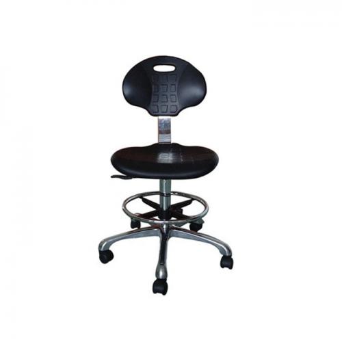 Black Polyurethane Adjustable Cleanroom ESD Chair Anti-static Chair Stool