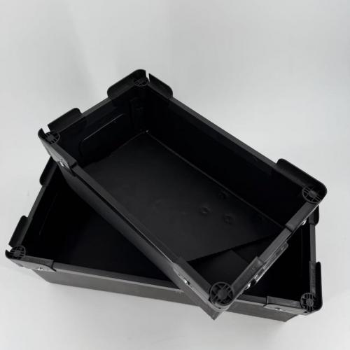 corrugated plastic box Customsized ESD PP foldable Antistatic Corrugated Storage Box