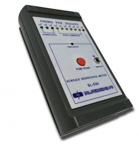 SL-030 Digital Surface Resistivity Tester Antistatic Surface Resistance Meter ESD Testing Device
