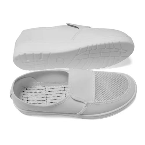 ESD Dust Free Shoes Antistatic Mesh Upper Work PU Shoes